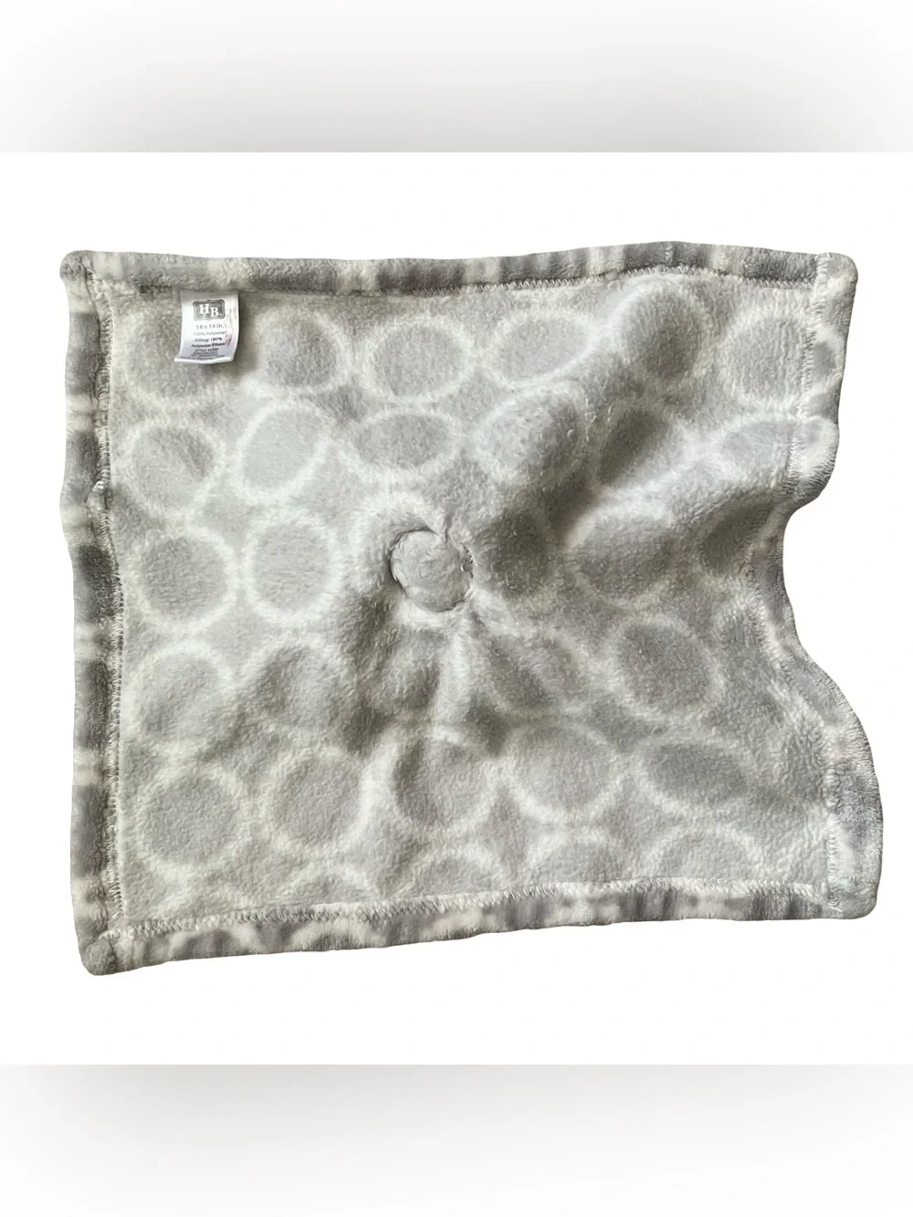 Plush Animal Lovey Blankets Set - Elephant, Hippo, Deer, Puppy - Multicolor